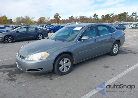 2007 Chevrolet Impala Lt из США, поврежденный, VIN 2G1WT58KX79367792